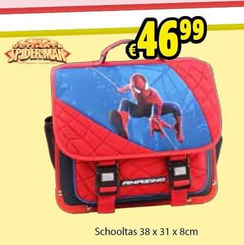Promoties Schooltas - Spider-man - Geldig van 11/08/2014 tot 07/09/2014 bij ToyChamp