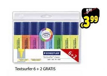 Promoties Textsurfer - Staedtler - Geldig van 11/08/2014 tot 07/09/2014 bij ToyChamp