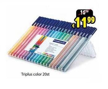 Promotions Triplus color 20st - Staedtler - Valide de 11/08/2014 à 07/09/2014 chez ToyChamp
