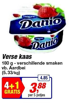 Promoties Verse kaas - Danone - Geldig van 13/08/2014 tot 26/08/2014 bij Makro