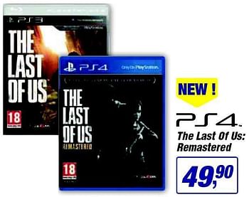 Promoties The last of us: remastered - Sony Computer Entertainment Europe - Geldig van 13/08/2014 tot 26/08/2014 bij Makro