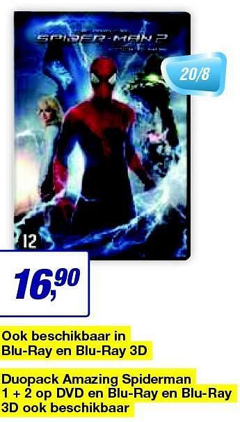 Promotions Spider- man 2 - Produit maison - Makro - Valide de 13/08/2014 à 26/08/2014 chez Makro