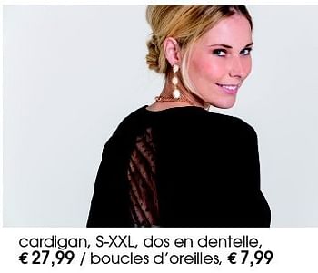 Promotions Cardigan - Produit maison - Bel&Bo - Valide de 01/09/2014 à 14/09/2014 chez Bel&Bo