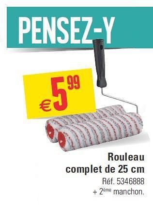 Promotions Rouleau complet - Produit maison - Brico - Valide de 10/09/2014 à 22/09/2014 chez Brico