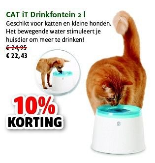 Promoties Cat it drinkfontein - Cat-it - Geldig van 23/09/2014 tot 05/10/2014 bij Aveve