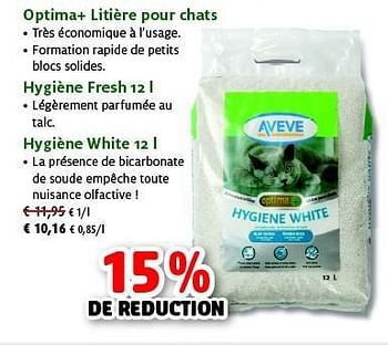 Promotions Hygiène white - Produit maison - Aveve - Valide de 23/09/2014 à 05/10/2014 chez Aveve