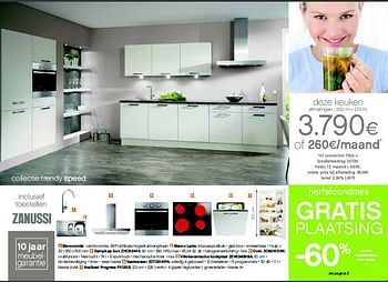 Promoties Keuken collectie trendy speed - Huismerk - Eggo - Geldig van 01/09/2014 tot 30/09/2014 bij Eggo
