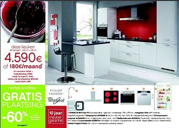 Promoties Keuken collectie trendy gloss - Huismerk - Eggo - Geldig van 01/09/2014 tot 30/09/2014 bij Eggo