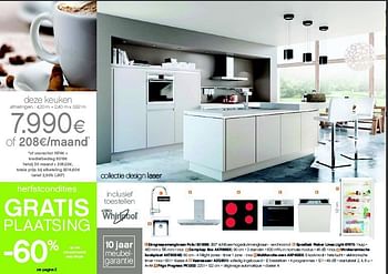 Promoties Keuken collectie design laser - Huismerk - Eggo - Geldig van 01/09/2014 tot 30/09/2014 bij Eggo