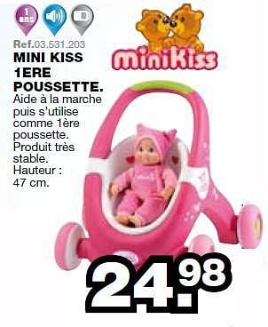 Poussette cheap minikiss leclerc