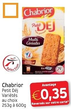 Chabrior Chabrior Petit Dej En Promotion Chez Intermarche