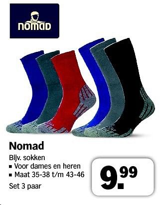 Alabama scheuren vermijden Nomad Nomad sokken - Promotie bij Albert Heijn