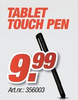 Promoties Tablet touch pen - Huismerk - Auva - Geldig van 13/10/2014 tot 15/11/2014 bij Auva