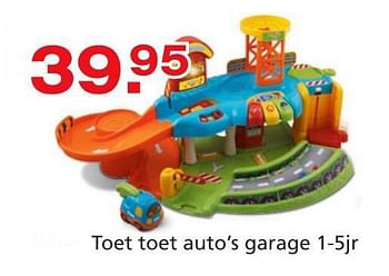 Promoties Toet toet auto`s garage - Vtech - Geldig van 10/10/2014 tot 07/12/2014 bij Unikamp