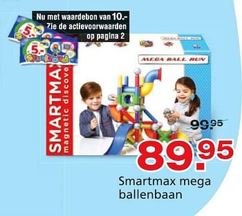 Promoties Smartmax mega ballenbaan - Smartmax - Geldig van 10/10/2014 tot 07/12/2014 bij Unikamp