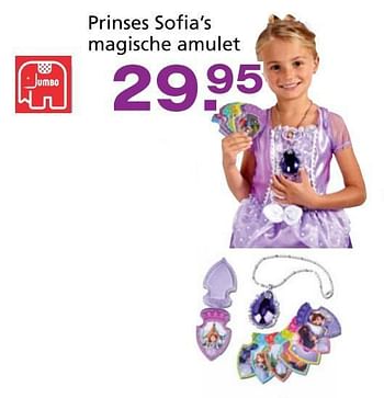 Promoties Prinses sofia`s magische amulet - Sofia the First - Geldig van 10/10/2014 tot 07/12/2014 bij Unikamp