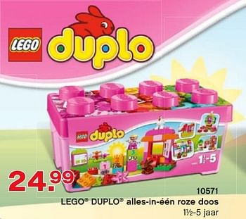 Martin Luther King Junior gazon scheepsbouw Lego Lego duplo alles-in-een roze doos - Promotie bij Unikamp