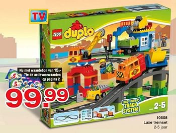 Promotions Luxe treinset - Lego - Valide de 10/10/2014 à 07/12/2014 chez Unikamp