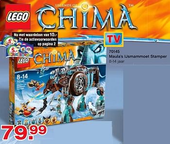 Promoties Maula`s ijsmammoet stamper - Lego - Geldig van 10/10/2014 tot 07/12/2014 bij Unikamp