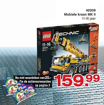 Promotions Mobiele kraan mk ll - Lego - Valide de 10/10/2014 à 07/12/2014 chez Unikamp