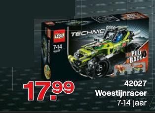 Promotions Woestijnracer - Lego - Valide de 10/10/2014 à 07/12/2014 chez Unikamp