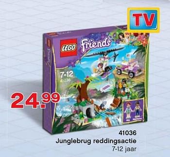 Promoties Junglebrug reddingsactie - Lego - Geldig van 10/10/2014 tot 07/12/2014 bij Unikamp