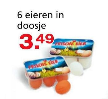 Promotions 6 eieren in doosje - Produit maison - Unikamp - Valide de 10/10/2014 à 07/12/2014 chez Unikamp
