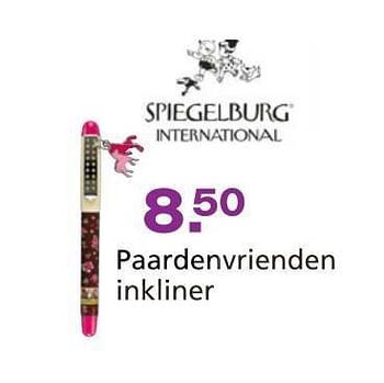 Promotions Paardenvrienden inkliner - Spiegelburg International - Valide de 10/10/2014 à 07/12/2014 chez Unikamp