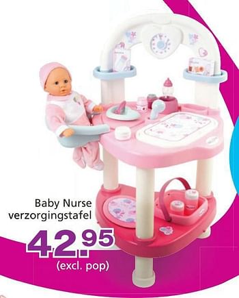 Promoties Baby nurse verzorgingstafel - Smoby - Geldig van 10/10/2014 tot 07/12/2014 bij Unikamp