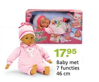 Promoties Baby met 7 functies - Lissi Dolls - Geldig van 10/10/2014 tot 07/12/2014 bij Unikamp