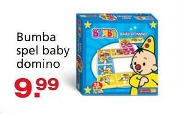 Promoties Bumba spel baby domino - Studio 100 - Geldig van 10/10/2014 tot 07/12/2014 bij Unikamp