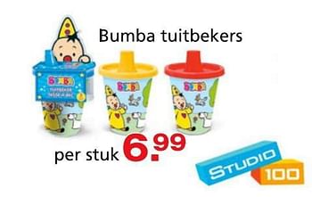 Promoties Bumba tuitbekers - Studio 100 - Geldig van 10/10/2014 tot 07/12/2014 bij Unikamp