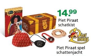 Promoties Piet piraat schatkist - Piet Piraat - Geldig van 10/10/2014 tot 07/12/2014 bij Unikamp