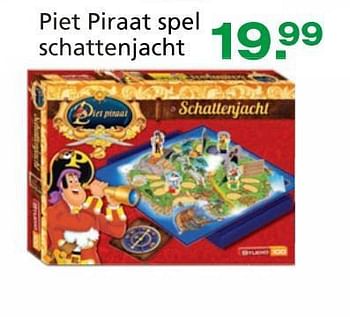 Promoties Piet piraat spel schattenjacht - Studio 100 - Geldig van 10/10/2014 tot 07/12/2014 bij Unikamp
