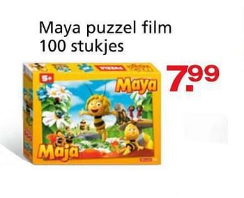 Promoties Maya puzzel film - Studio 100 - Geldig van 10/10/2014 tot 07/12/2014 bij Unikamp