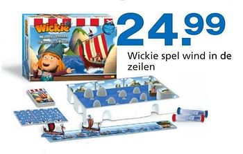 Promoties Wickie spel wind in de zeilen - Studio 100 - Geldig van 10/10/2014 tot 07/12/2014 bij Unikamp