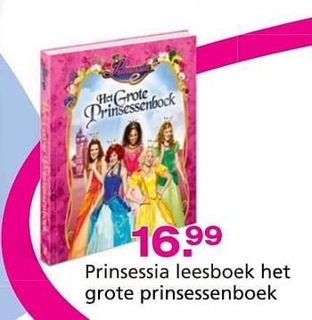 Promoties Prinsessia leesboek het grote prinsessenboek - Studio 100 - Geldig van 10/10/2014 tot 07/12/2014 bij Unikamp
