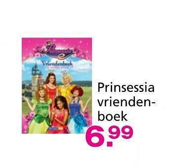 Promoties Prinsessiavriendenboek - Studio 100 - Geldig van 10/10/2014 tot 07/12/2014 bij Unikamp