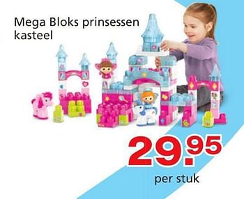Promoties Mega bloks prinsessen kasteel - Mega Blocks - Geldig van 10/10/2014 tot 07/12/2014 bij Unikamp