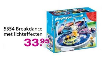 Promotions Breakdance met lichteffecten - Playmobil - Valide de 10/10/2014 à 07/12/2014 chez Unikamp