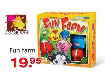 Promoties Fun farm - Asmodee - Geldig van 10/10/2014 tot 07/12/2014 bij Unikamp