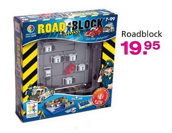 Promoties Roadblock - Smart Games - Geldig van 10/10/2014 tot 07/12/2014 bij Unikamp