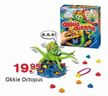 Promoties Okkie octopus - Ravensburger - Geldig van 10/10/2014 tot 07/12/2014 bij Unikamp
