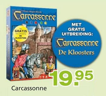 Promoties Carcassonne - 999games - Geldig van 10/10/2014 tot 07/12/2014 bij Unikamp