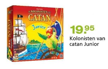 Promotions Kolonisten van catan junior - 999games - Valide de 10/10/2014 à 07/12/2014 chez Unikamp