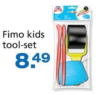 Promoties Fimo kids tool-set - Staedtler - Geldig van 10/10/2014 tot 07/12/2014 bij Unikamp