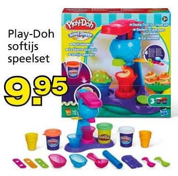 Promoties Play-doh softijs speelset - Play-Doh - Geldig van 10/10/2014 tot 07/12/2014 bij Unikamp