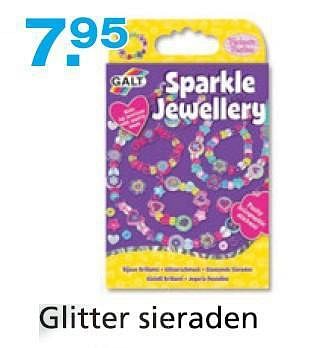 Promoties Glitter sieraden - Galt - Geldig van 10/10/2014 tot 07/12/2014 bij Unikamp
