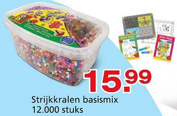 Promoties Strijkkralen basismix - SES - Geldig van 10/10/2014 tot 07/12/2014 bij Unikamp