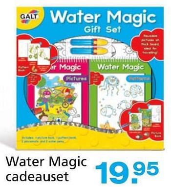 Promoties Water magic cadeauset - Galt - Geldig van 10/10/2014 tot 07/12/2014 bij Unikamp